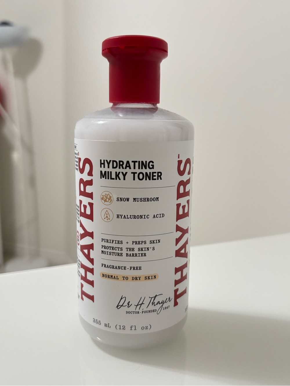 Thayers Hydrating Milky Toner with Hyaluronic Acid & Snow Mushroom